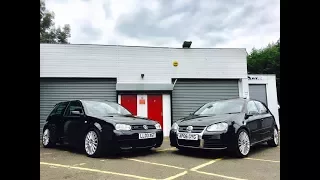 Mk4 VW Golf R32 vs Mk5 VW Golf R32, which one's best?