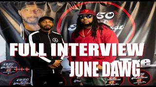 June Dawg Full Interview Growing Up On Fig, Uncle being shot in the head, B Braze, and More.