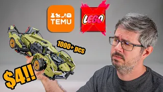 I paid $4 for a 1000+ piece non-LEGO car set on TEMU so you don't have to