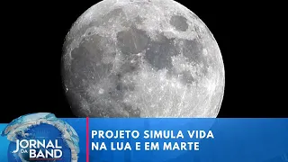 Projeto simula vida na Lua e em Marte | Jornal da Band