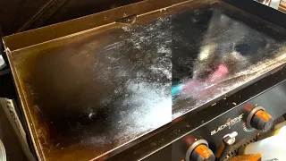 How I Clean The Griddle After A Cook
