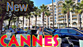 CANNES WALK France 🇫🇷 - Walking Tour - 4K60fps with 4K City Life *NEW*