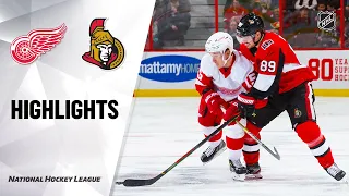 NHL Highlights | Red Wings @ Senators 2/29/20