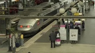 Francia niega cualquier amenaza contra sus trenes de alta velocidad