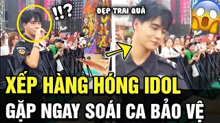 Đang xếp hàng hóng IDOL, đột nhiên TRÁI TIM RẼ ĐÔI VÌ bắt gặp ANH BẢO VỆ nhan sắc cực phẩm | TÁM TV