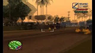 Прикольные подлитание машин в GTA San Andres Часть 2