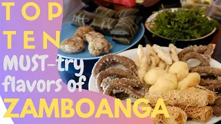 Top Ten Must-try Flavors of Zamboanga
