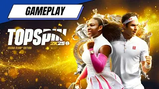 TopSpin 2K25 Singles & Doubles Gameplay