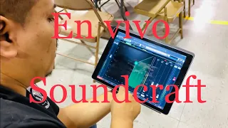 Soundcraft ui 24R En Vivo - Equalizando batería drums