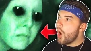 KingWoolz Reacts to Top 10 Scary Ghost Videos MAMA Says DON'T WATCH (Nuke's Top 5)