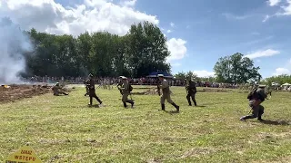 Rekonstrukcja bitwy na Klarowcu Rogi 24.07.22