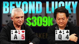$90,000 With a Flush Draw?!? Mike Nia Gives Zero F***s!!!