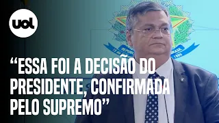 Dino volta a dizer que acabou o ‘liberou geral’ de armas de fogo: ‘Não voltará no Brasil’