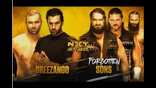 NXT!:Breezango vs Forgotten Sons