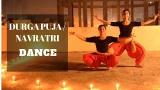 Durga Puja / Navratri Dance ||  Aigiri Nandini / Shiv Tandav Stotram  / Apsara Aali