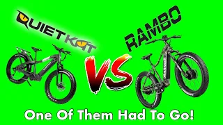 Who Makes The Best Hunting E Bike!? Honest Review! Rambo VS Quietkat #hunting #outdoors  #deer