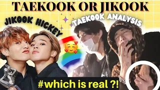 Taekook or Jikook (Is HYBE promoting Jikook Ship? ) | a honest analysis ~