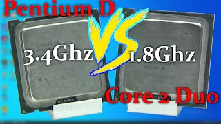 Fast Pentium D vs Slow Core 2 Duo - Which will win?  How bad was the Pentium D?