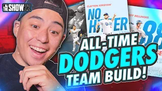 The ALL TIME DODGERS TEAM BUILD is a CHEAT CODE! MLB The Show 22
