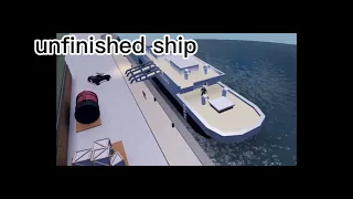 Sinking ship survival all ships (Roblox)