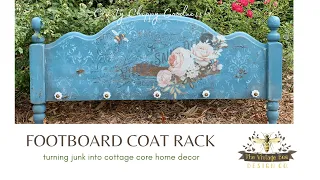 Cottagecore Home Decor | How to use Milk Paint, Transfers, & Dixie Dust | JRV Creative Collab