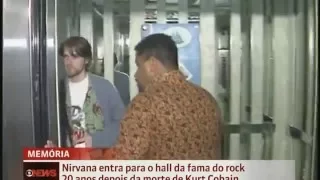 Kurt Cobain - Rare Footage in Brazil, 1993.