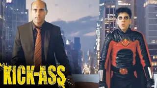 Kick-Ass & Hit Girl Fight A Mob Boss & Red Mist | Kick-Ass