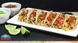 TACOS DE POLLO FÁCILES. Loli Domínguez - Recetas paso a paso. Tutorial. Recetas fáciles