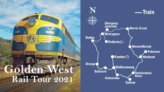 Vintage Rail Journeys Golden West Rail Tour 2021