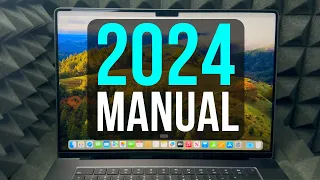 How to Use MacBook Pro 2024 - MacBook Pro Basics - Mac Beginner's Guide - New to Mac Manual