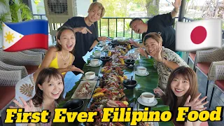 My Friends First Time Coming To The Philippines and Trying Filipino Food🇵🇭🇯🇵