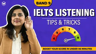 IELTS Listening Tips & Tricks | Boost your score in 6 minutes