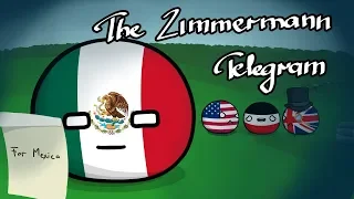 The Zimmermann Telegram - Countryballs