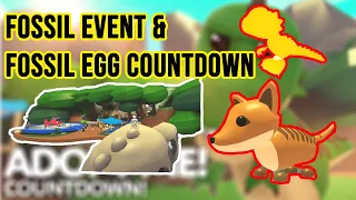 FOSSIL EGGS RELEASE DATE & Fossil Isle excavation event! (ROBLOX ADOPT ME)