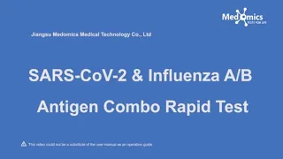 MEDOMICS:SARS-CoV-2 & Influenza A/B Antigen Combo Rapid Test Kit(LFIA) for Self-testing with CE Mark