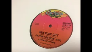 I'm Doin' Fine Now (A Tom Moulton Mix) ~ New York City