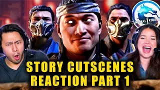 MORTAL KOMBAT 1 - STORY CUTSCENES Reaction Part 1