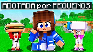 MIIKA foi ADOTADA pela FAMÍLIA PEQUENA no Minecraft ◂Miika▸