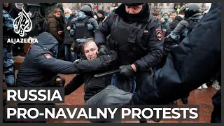 Russia arrests over 3,000 amid nationwide pro-Navalny protests