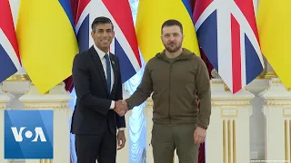 UK PM Sunak Meets Zelenskyy in Kyiv
