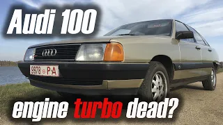 Audi 100 turbo engine dead? Доп приборы в панель, трещина в коленвале, SotkaVstoke проект закрыт ?