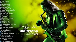 Top 500 Romantic Saxophone Love Song Instrumental - The Best Of Relaxing Instrumental Music Ever