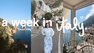 a week in ITALY. (Naples, Capri, Positano)