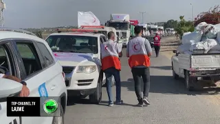 Top Channel/Operacion për të liruar pengjet/Tanket izraelitë drejt Gazës.Bombardohen tunelet e Hamas