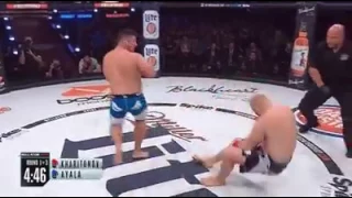 Javy Ayala vs Sergei Kharitonov KO 2016