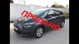 Citroen C4 Grand Picasso 2016 1.6 HDI 120 к.с.  Автомат на Продаж