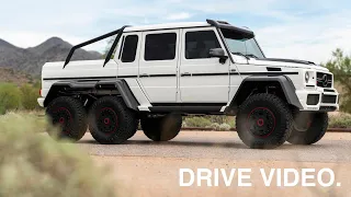 Drive 2014 Mercedes Benz G63 AMG 6x6 Brabus   Silver Arrow Cars Ltd