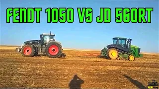 Fendt 1050 VS John Deere 560 RT