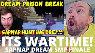 THIS GOT CRAZY! Sapnap is HUNTING DREAM! Dream SMP Finale (FIRST REACTIONS!) & Punz POV too!