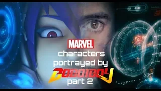 Marvel Characters portrayed by Boboiboy part 2